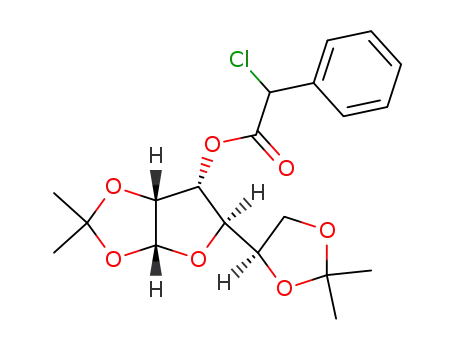 1,2:5,6-di-O-isopropylidene-α-D-allofuranos-3-O-yl α-chloro-α-phenylacetate