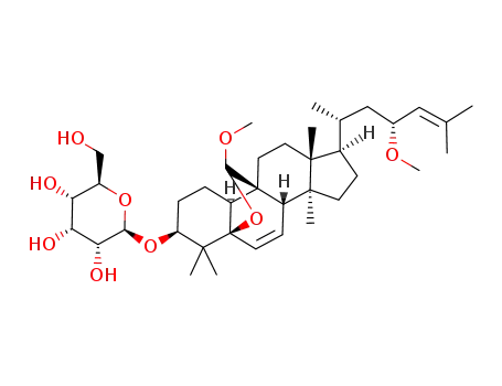 (19R,23R)-5β,19-epoxy-19,23-dimethoxycucurbita-6,24-dien-3β-ol 3-O-β-D-allopyranoside
