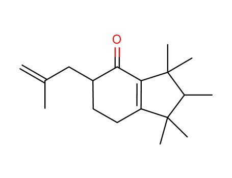 1,1,2,3,3-pentamethyl-5-(2-methylprop-2-enyl)-2,3,5,6,7-pentahydroinden-4-one