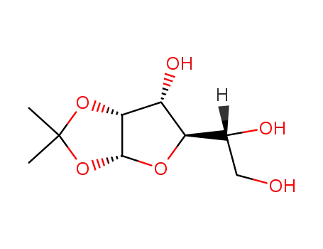Molecular Structure of 4495-04-9 (1,2-O-ISOPROPYLIDENE-D-ALLOFURANOSE)