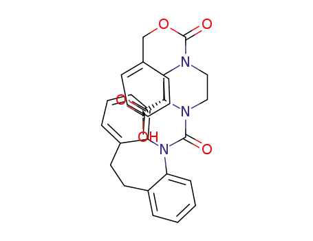 (S)-1-(10,11-Dihydro-5H-dibenz[b,f]azepine-5-carbonyl)-4-(benzyloxycarbonyl)piperazine-2-carboxylic acid