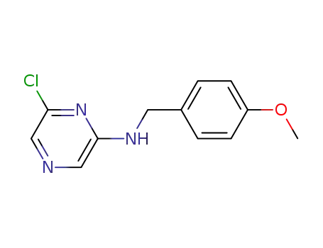 6-chloro-N-(4-methoxybenzyl)pyrazin-2-amine