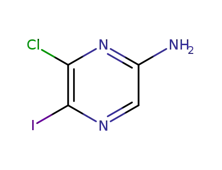 6-chloro-5-iodo-pyrazin-2-ylamine