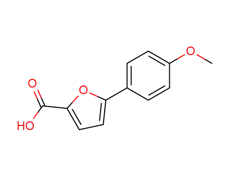 Molecular Structure of 52938-99-5 (5-(4-Methoxyphenyl)-2-furoic acid)