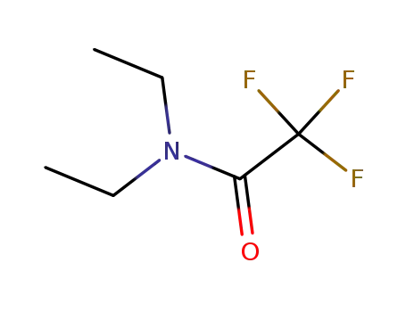 Molecular Structure of 360-92-9 (Acetamide,N,N-diethyl-2,2,2-trifluoro-)