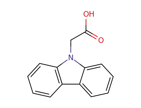 Molecular Structure of 524-80-1 (CARBAZOL-9-YL-ACETIC ACID)