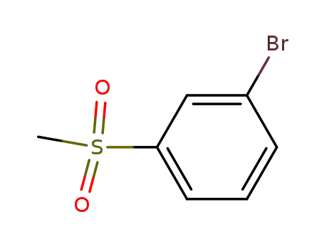 Molecular Structure of 34896-80-5 (3-BROMOPHENYLMETHYLSULFONE)