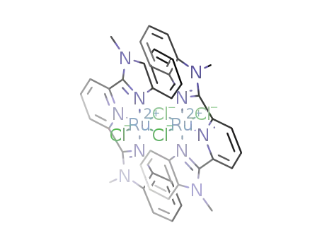 ((2,6-bis(1-methylbenzimidazole-2-yl)pyridine)(Cl)Ru)2Cl2