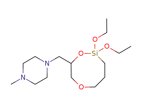 2,2-diethoxy-8-(4-methylpiperazinyl)methyl-1,6-dioxa-2-silacyclooctane