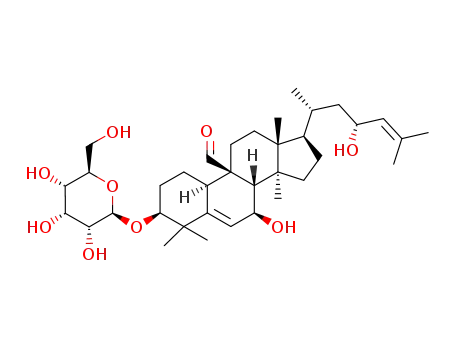 (23R)-7β,23-dihydroxycucurbita-5,24-dien-19-al 3-O-β-D-allopyranoside