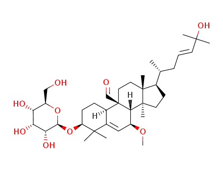 25-hydroxy-7β-methoxycucurbita-5,23(E)-dien-19-al 3-O-β-D-allopyranoside
