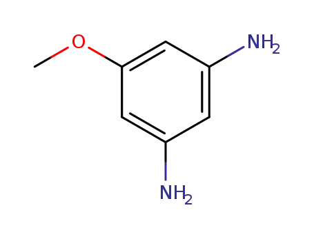 Molecular Structure of 100-96-9 (1,3-Benzenediamine, 5-methoxy-)