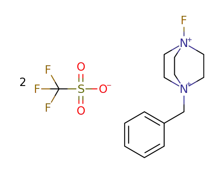 1-benzyl-4-fluoro-1,4-diazoniabicyclo[2.2.2]octane ditriflate
