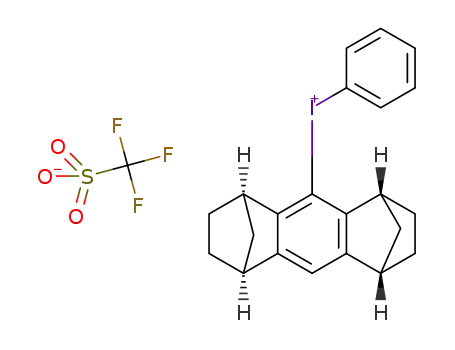 1,2,3,4,5,6,7,8-octahydro-1,4;5,8-anti-dimethanoanthracene-9-iodonium(phenyl) triflate