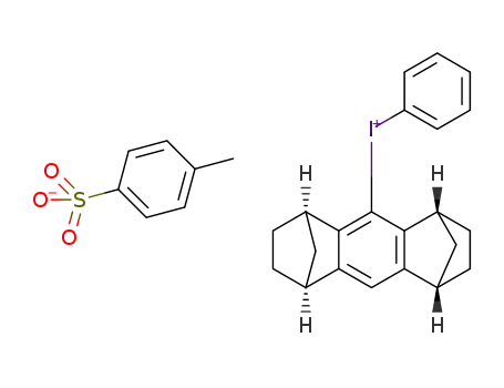 1,2,3,4,5,6,7,8-octahydro-1,4;5,8-anti-dimethanoanthracene-9-iodonium(phenyl) tosylate