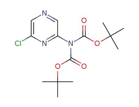 N-(tert-butoxycarbonyl)-N-(6-chloropyrazin-2-yl) tert-butylcarbamate