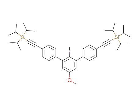 2'-iodo-5'-methoxy-4,4''-bis[2-(triisopropylsilyl)ethynyl]-1,1':3',1''-terphenyl