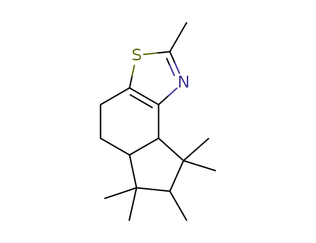 2,6,6,7,8,8-hexamethyl-5,5a,6,7,8,8a-hexahydro-4H-3-thia-1-aza-as-indacene