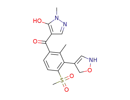 [3-(4,5-dihydro-1,2-oxazol-3-yl)-4-mesyl-o-tolyl](5-hydroxy-1-methylpyrazol-4-yl)methanone