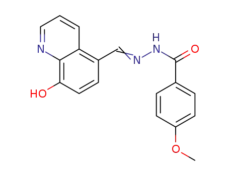 N'-((8-hydroxyquinolin-5-yl)methylene)-4-methoxybenzohydrazide