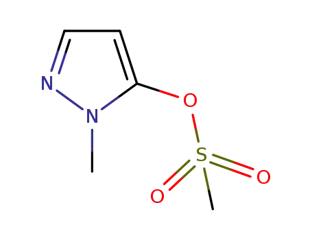 1-methylpyrazole-5-yl methanesulfonate