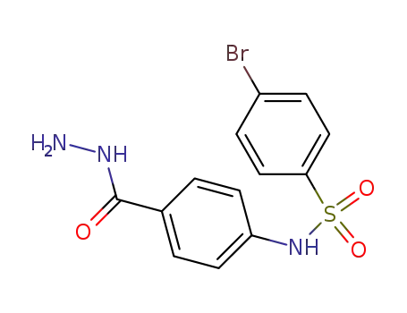 4-Bromo-N-(4-hydrazinocarbonyl-phenyl)-benzenesulfonamide