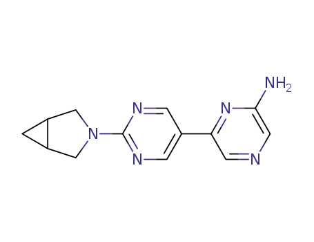 6-(2-(3-azabicyclo[3.1.0]hexan-3-yl)pyrimidin-5-yl)pyrazin-2-amine
