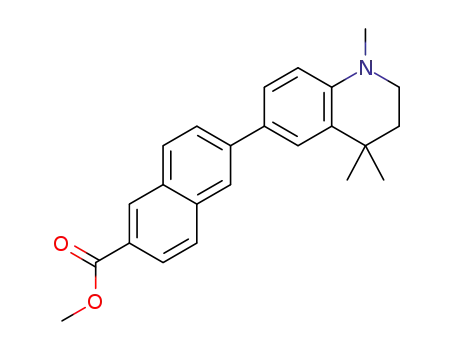 6-(1,4,4-trimethyl-1,2,3,4-tetrahydroquinolin-6-yl)-naphthalene-2-carboxylic acid methyl ester