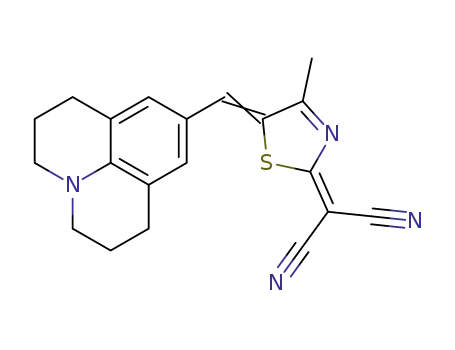 2-{4-methyl-5-[(2,3,6,7-tetrahydro-1H,5H-pyrido[3,2,1.ij]quinolin-9-yl)methylene]thiazol-2(5H)-ylidene}malononitrile