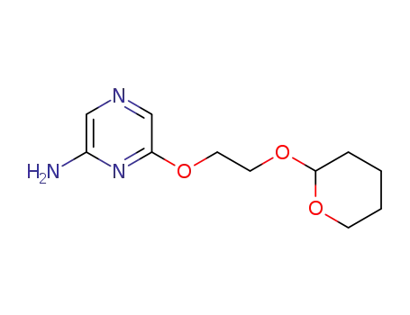 6-(2-((tetrahydro-2H-pyran-2-yl)oxy)ethoxy)pyrazin-2-amine