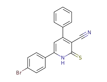 6-(4-bromophenyl)-3-cyano-4-phenylpyridine-2(1H)-thione
