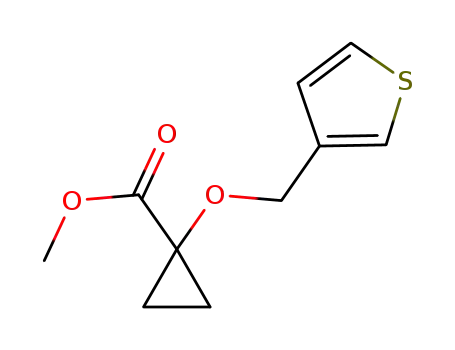 methyl 1-(thiophen-3-ylmethoxy)cyclopropane-1-carboxylate