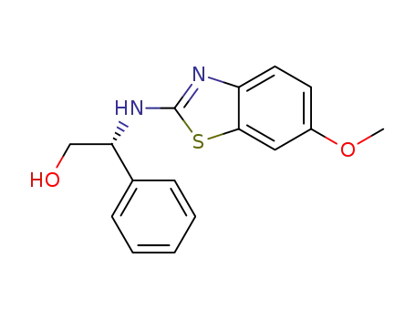 (R)-2-((6-methoxybenzo[d]thiazol-2-yl)amino)-2-phenylethan-1-ol