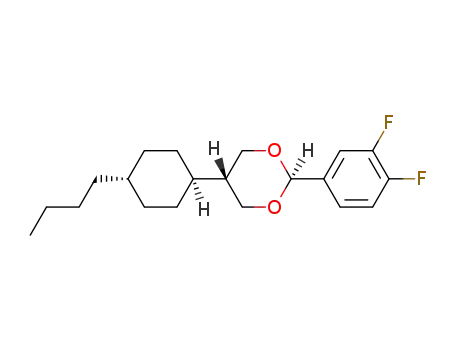 trans-5-(trans-4-butylcyclohexyl)-2-(3,4-difluorophenyl)-1,3-dioxane