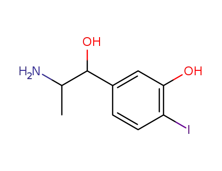 5-(2-Amino-1-hydroxy-propyl)-2-iodo-phenol