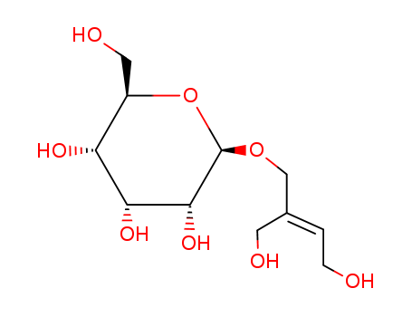 127324-55-4,b-D-Allopyranoside,(2E)-4-hydroxy-2-(hydroxymethyl)-2-buten-1-yl,b-D-Allopyranoside,(2E)-4-hydroxy-2-(hydroxymethyl)-2-butenyl (9CI); b-D-Allopyranoside, 4-hydroxy-2-(hydroxymethyl)-2-butenyl,(E)-; Cardiomanol