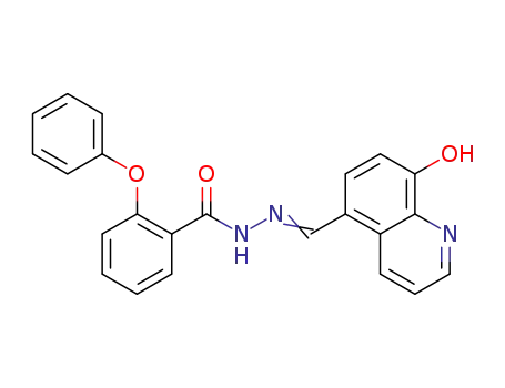 N'-((8-hydroxyquinolin-5-yl)methylene)-2-phenoxybenzohydrazide