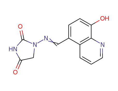 1-(((8-hydroxyquinolin-5-yl)methylene)amino)imidazolidine-2,4-dione