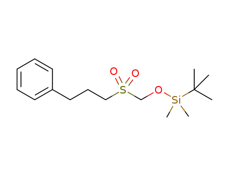 tert-butyldimethyl(((3-phenylpropyl)sulfonyl)methoxy)silane
