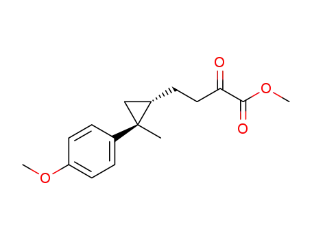 methyl 4-((1S,2S)-2-(4-methoxyphenyl)-2-methylcyclopropyl)-2-oxobutanoate