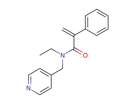 Molecular Structure of 57322-50-6 (N-ETHYL-N-(4-PICOLYL)ATROPAMIDE)