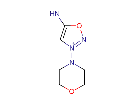 Molecular Structure of 33876-97-0 (3-MORPHOLINOSYDNONIMINE)