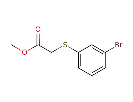 methyl 2-((3-bromophenyl)thio)acetate
