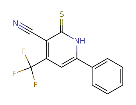 3-Pyridinecarbonitrile,1,2-dihydro-6-phenyl-2-thioxo-4-(trifluoromethyl)-