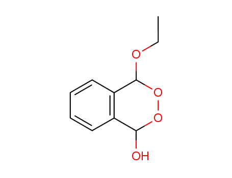 Molecular Structure of 70760-53-1 (4-ethoxy-1,4-dihydro-2,3-benzodioxin-1-ol)