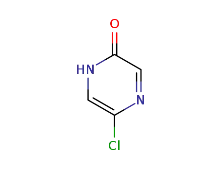 Molecular Structure of 89180-45-0 (5-Chloro-2-hydroxypyrazine)