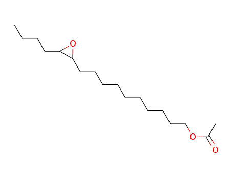 Acetic acid 10-(3-butyl-oxiranyl)-decyl ester