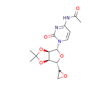 N-[1-((3aR,4R,6R,6aR)-2,2-Dimethyl-6-oxiranyl-tetrahydro-furo[3,4-d][1,3]dioxol-4-yl)-2-oxo-1,2-dihydro-pyrimidin-4-yl]-acetamide