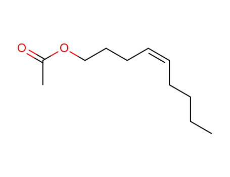Molecular Structure of 83165-97-3 (4-Nonen-1-ol, acetate, (Z)-)