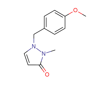 1-(4-Methoxy-benzyl)-2-methyl-1,2-dihydro-pyrazol-3-one
